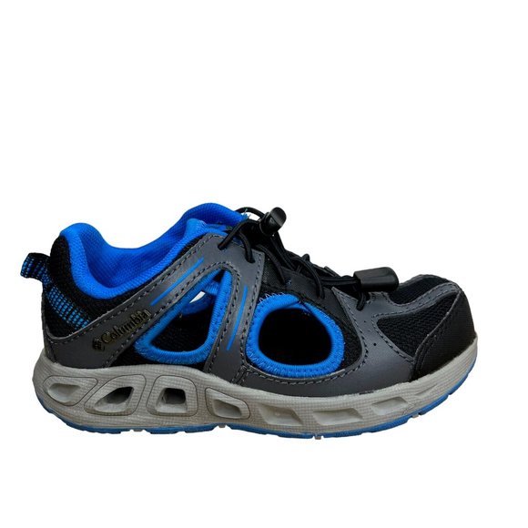 Columbia Toddler Boys Hybrid Water Shoes Size 10 Blue Black Closed Toe Sandals - Picture 1 of 10